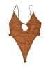 Out From Under Brown Bodysuit Size S - photo 2