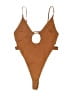Out From Under Brown Bodysuit Size S - photo 1