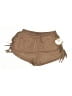 Love By Design Brown Khaki Shorts Size L - photo 1