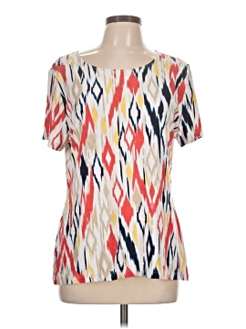 Jm Collection Short Sleeve Blouse