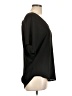 Lush Black Short Sleeve Blouse Size L - photo 4