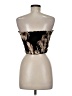 Shein 100% Polyester Gold Tube Top Size 6 - photo 2