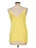 Timing Yellow Sleeveless Blouse Size L - photo 2