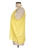 Timing Yellow Sleeveless Blouse Size L - photo 5