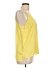 Timing Yellow Sleeveless Blouse Size L - photo 4
