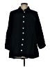 Soft Surroundings Black 3/4 Sleeve Button-Down Shirt Size L - photo 1