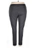 Massini Solid Gray Active Pants Size 2X - photo 2