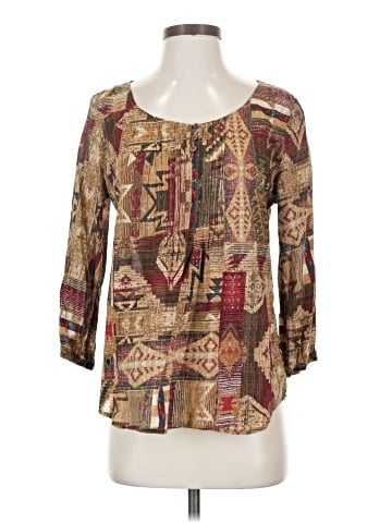 Lauren Jeans Co. 3/4 Sleeve T-Shirt (view 1)