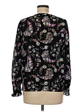 Rebecca Taylor Long Sleeve Silk Top (view 2)