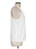 Tibi 100% Polyester White Sleeveless T-Shirt Size L - photo 4