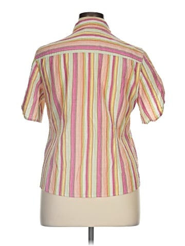 Liz & Co. Short Sleeve Blouse (view 2)