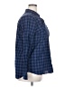 Eddie Bauer Checkered-gingham Blue Long Sleeve Polo Size 2X - photo 4