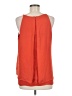Mercer & Madison 100% Polyester Orange Sleeveless Blouse Size M - photo 2