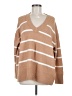Aerie Stripes Tan Pullover Sweater Size M - photo 1