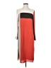 BCBGMAXAZRIA 100% Polyester Color Block Red Casual Dress Size XXS - photo 1