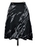 BCBGMAXAZRIA Graphic Black Silk Skirt Size XXS - photo 1