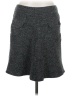 Lux Tweed Gray Casual Skirt Size 7 - photo 1