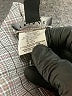 Tribal Houndstooth Gray Formal Skirt Size 0 - photo 5