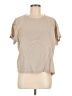 Splendid 100% Lyocell Tan Short Sleeve Blouse Size M (estimated) - photo 1