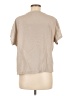 Splendid 100% Lyocell Tan Short Sleeve Blouse Size M (estimated) - photo 2