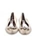 Badgley Mischka 100% Leather Gold Flats Size 7 1/2 - photo 2