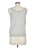 Nic + Zoe Silver Sleeveless Top Size M - photo 2