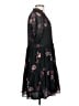 CeCe 100% Polyester Floral Black Casual Dress Size S - photo 4