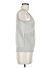 Nic + Zoe Silver Sleeveless Top Size M - photo 4