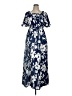Unbranded 100% Polyester Blue Casual Dress Size 0X - photo 1