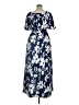 Unbranded 100% Polyester Blue Casual Dress Size 0X - photo 2