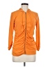 INC International Concepts Orange Cardigan Size M - photo 1