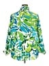 Unbranded 100% Polyester Green 3/4 Sleeve Blouse Size XXL - photo 2