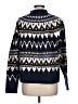 Evereve Chevron-herringbone Blue Pullover Sweater Size L - photo 2