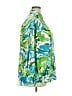 Unbranded 100% Polyester Green 3/4 Sleeve Blouse Size XXL - photo 4
