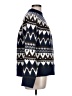 Evereve Chevron-herringbone Blue Pullover Sweater Size L - photo 4