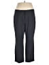 Croft & Barrow Solid Gray Dress Pants Size 18S - photo 1
