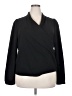 Aqua Black Long Sleeve Blouse Size XXL - photo 1