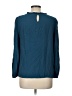 Talbots 100% Viscose Teal 3/4 Sleeve Blouse Size L - photo 2