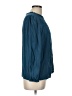 Talbots 100% Viscose Teal 3/4 Sleeve Blouse Size L - photo 4
