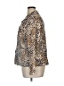 Studio Works 100% Cotton Animal Print Gold Jacket Size XL - photo 5