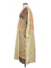 Unbranded Print Orange Casual Dress Size S - photo 5