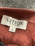 NATION LTD Burgundy Pullover Sweater Size L - photo 7