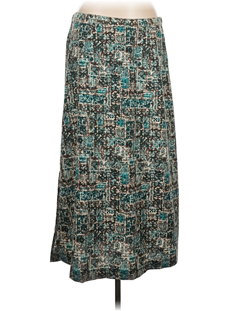 Pre-owned Christopher & Banks Casual Skirt In Teal