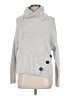 Jessica Simpson Silver Turtleneck Sweater Size M - photo 1