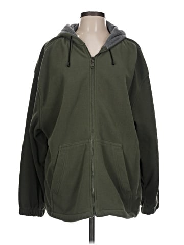 Basic Editions Zip Up Hoodie (view 1)