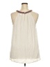 Torrid Ivory Sleeveless Blouse Size 2X Plus (2) - photo 2