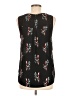 Daniel Rainn 100% Polyester Black Sleeveless Blouse Size M (petite) - photo 2