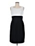 Sandra Darren Color Block Black Cocktail Dress Size 6 - photo 1