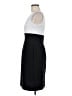 Sandra Darren Color Block Black Cocktail Dress Size 6 - photo 5