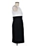 Sandra Darren Color Block Black Cocktail Dress Size 6 - photo 4